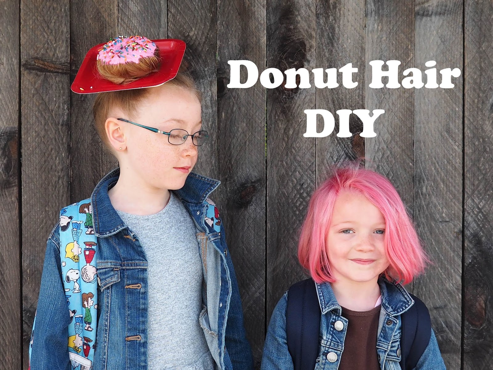 Little Hiccups Donut Hair DIY