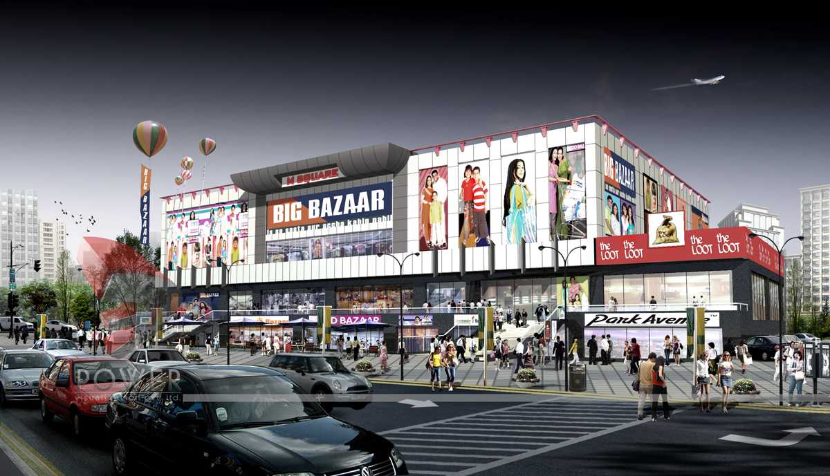 malls | multiplexes | 3d design