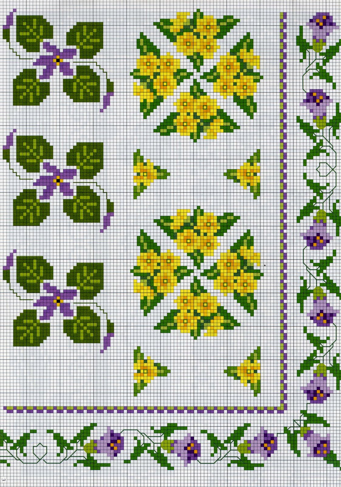 La Soffitta di Maggie: Nuovi Bordi Punto Croce