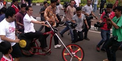 Ini Dia Car Free Night Ala Jokowi