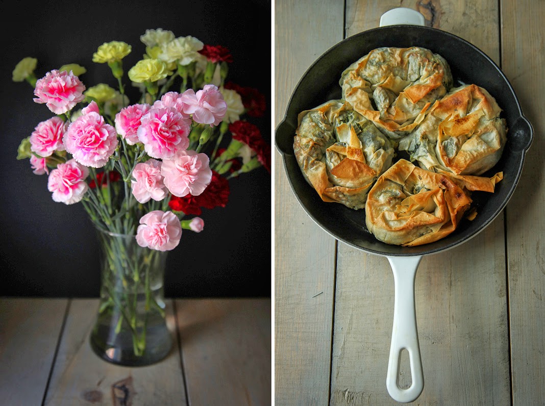 Dolce Fooda Spiral Rolls with Phyllo Dough