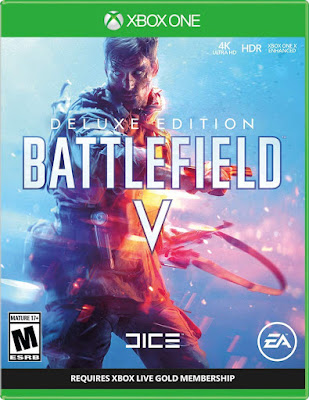 Battlefield 5 Game Cover Xbox One Deluxe Edition