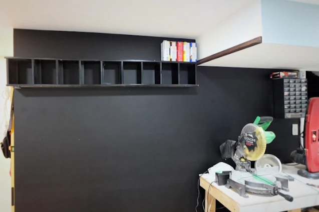 reusing Ikea cd rack for shelf