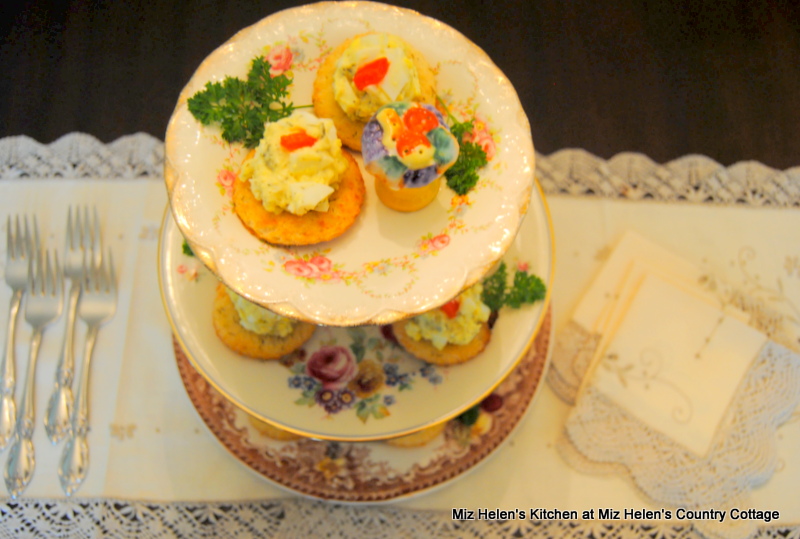 Egg Salad Tea Sandwich