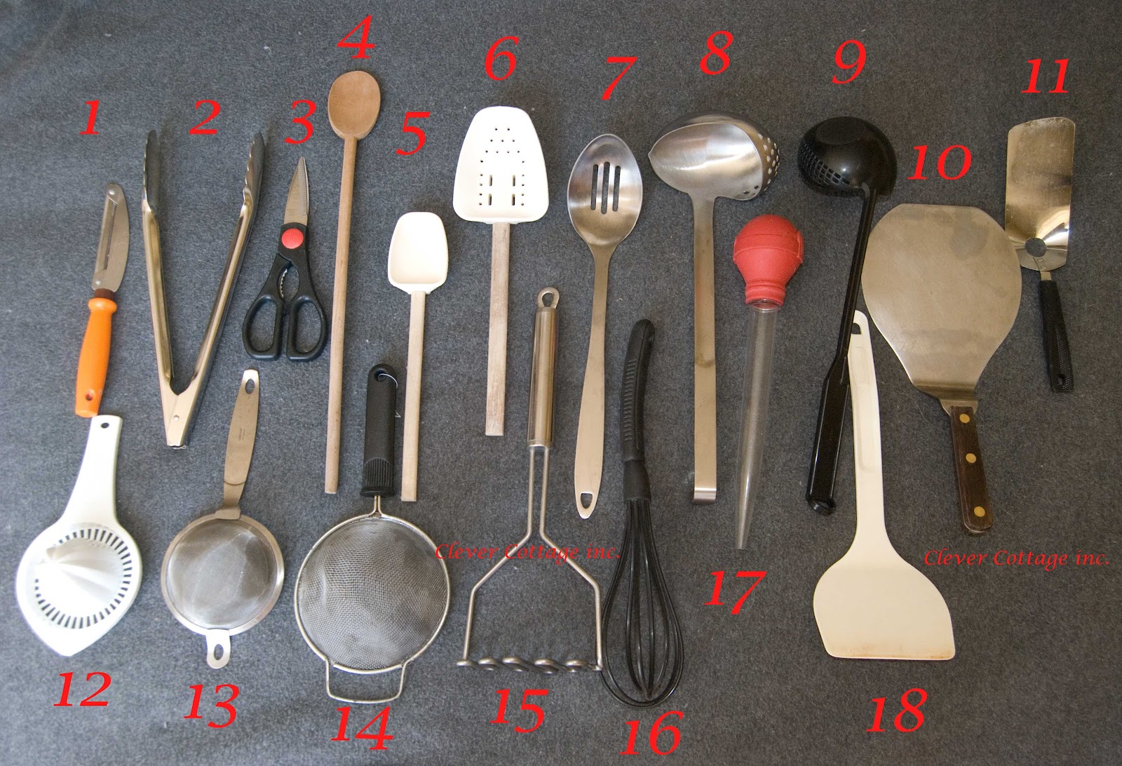 Clever Cottage Inc Important kitchen tools for the starter kitchen