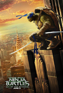 Teenage Mutant Ninja Turtles 2 Leonardo Character Poster