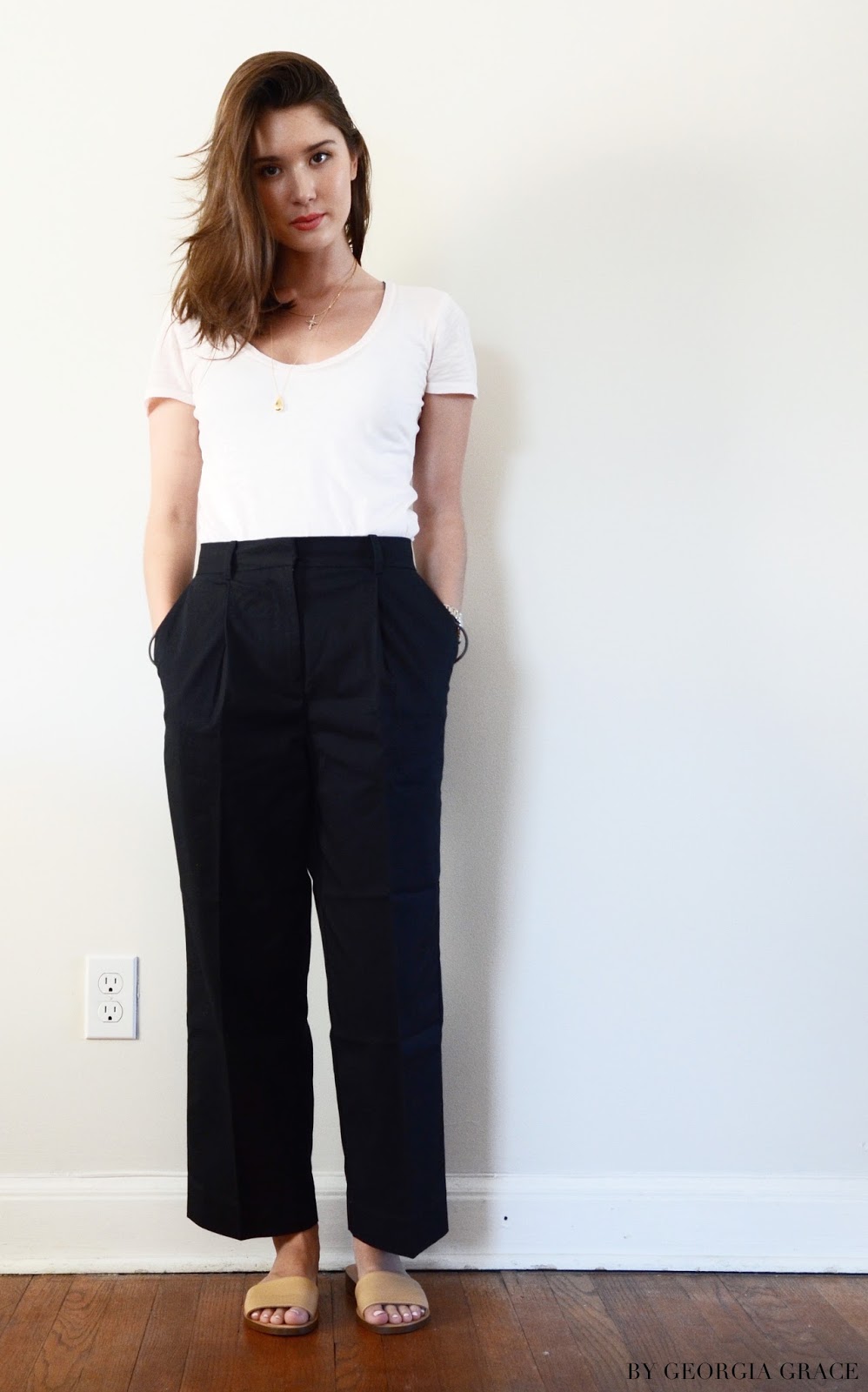 Everlane Twill Crop Pant Review By Grace