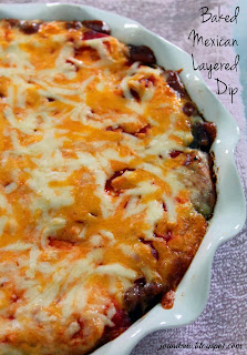 Baked Mexican Layered Dip from Jo and Sue  