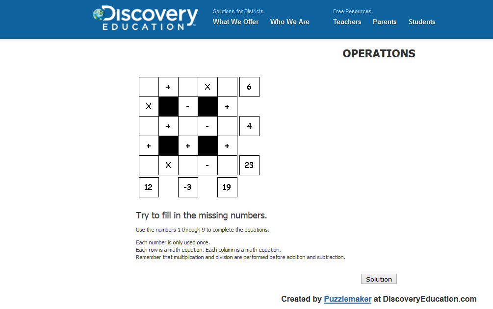 [Download 28+] Puzzlemaker Discoveryeducation Com Code Build Crisscross Asp