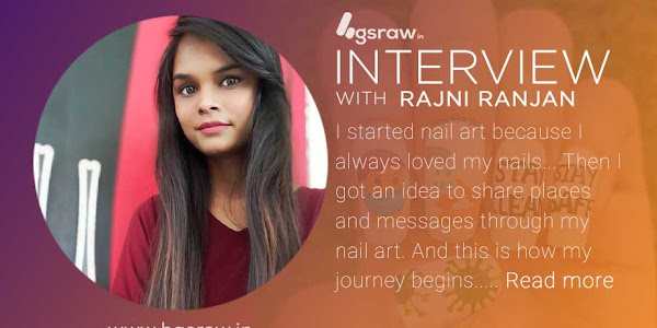 Rajni Ranjan a popular girl of Patna who is famoush for Painting on Nails