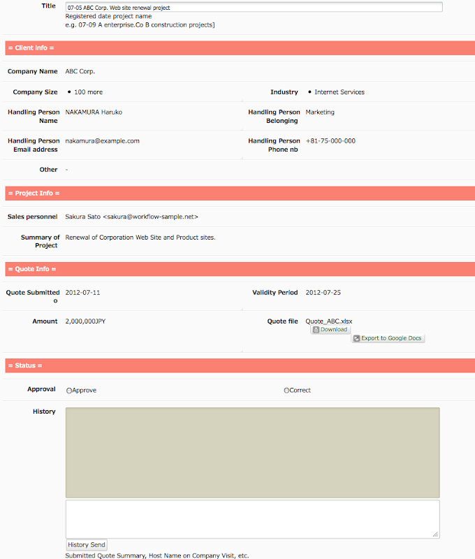 Workflow Sample: How Many Quotations Do We Have, Now?