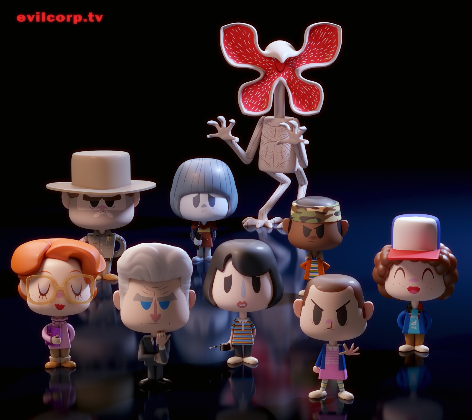 Things To Do In Los Angeles Stranger Things Toys by Evil Corp
