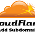 Cara Membuat Subdomain di CloudFlare dan Mengarahkan Ke Server