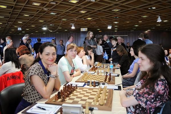 L'Équipe féminine de Moscou au premier tour du Championnat des Clubs à Sotchi 