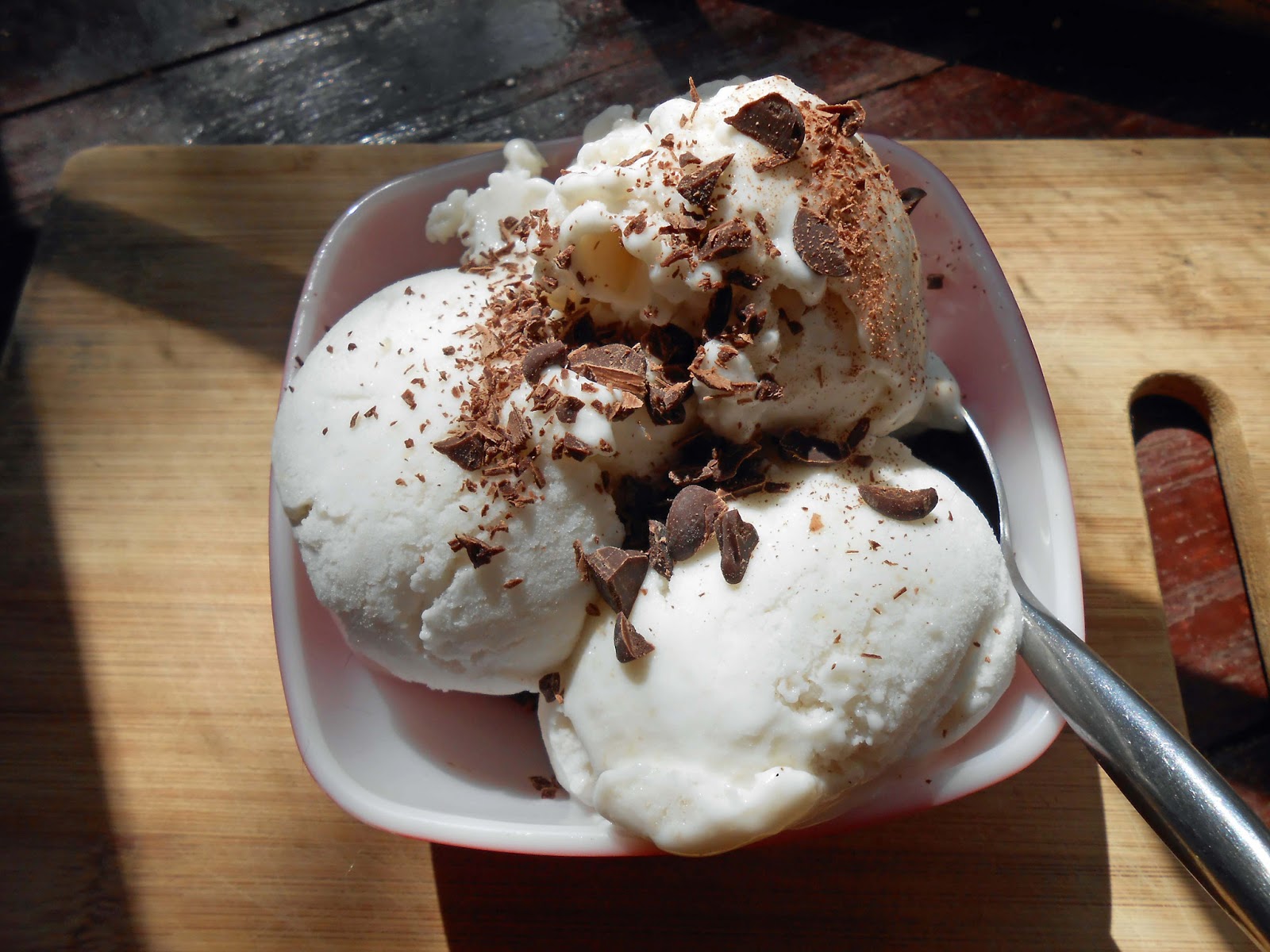 veggies on my plate Secret Ice Cream