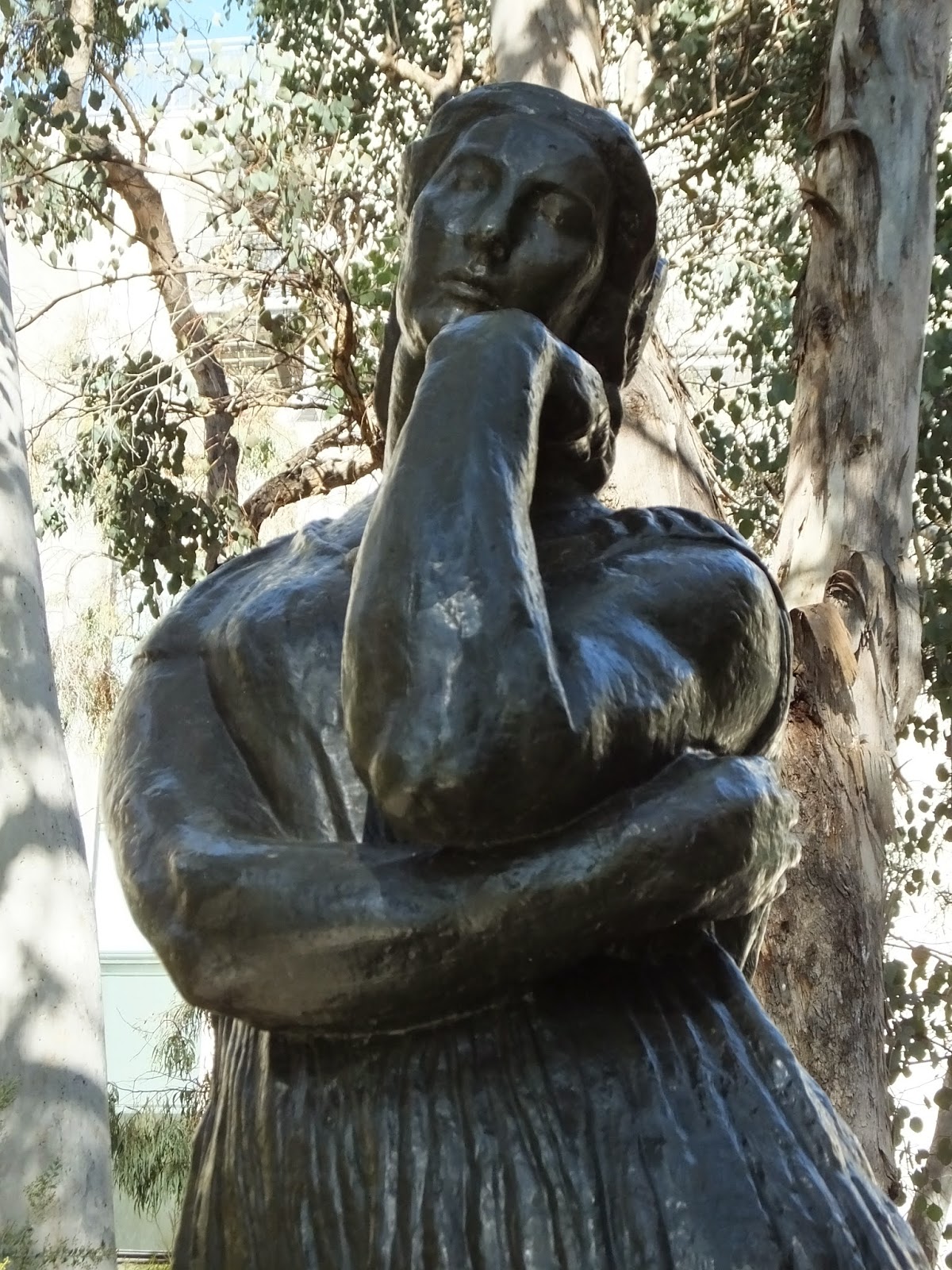 Sculpture garden at Canberra's National Gallery of Australia