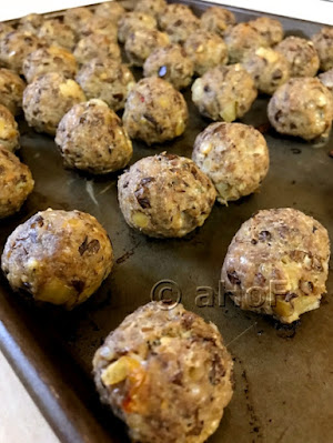 Sausage, Lentils, Meatballs, recipe