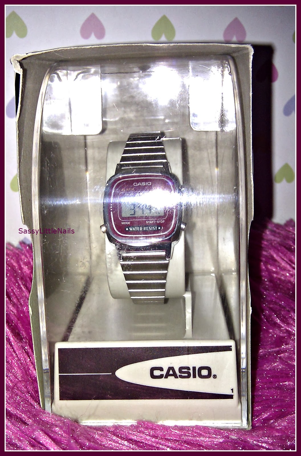 SassyLittleNails The Watch Hut Casio Watch review