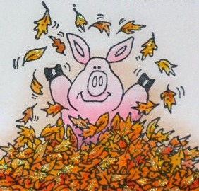 Stamping Deets: Leaf Pig