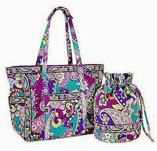 Today Only, get the Vera Bradley Signature Print Get Carried Away Tote ...
