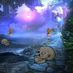 Games4King Dark River Forest Escape Walkthrough