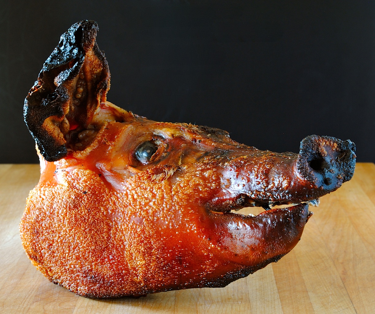 JULES FOOD... The Pig Head Experience...when OFFAL turns AWFUL