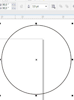Cara Membuat Garis Lingkaran Dan Kotak Dengan Corel Draw