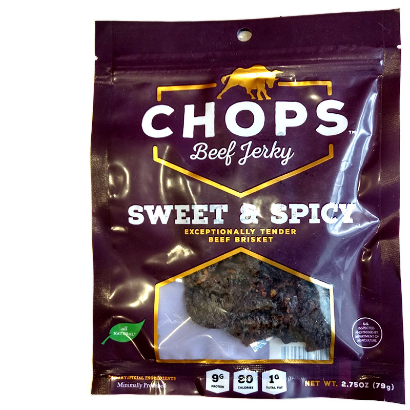Chops Beef Jerky Sweet & Spicy Beef Jerky Reviews