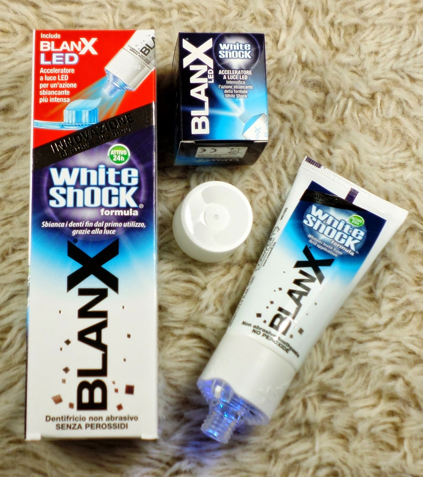 Review I BlanX White Shock BlanX White Shock 50ml + LED Accelerator with Actilux (£7.49)