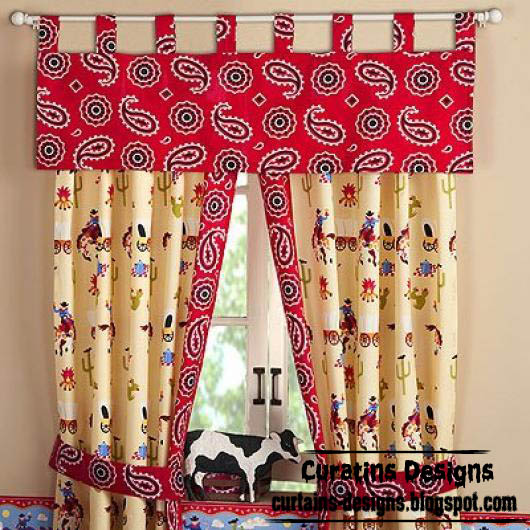 kids curtain designs Stylish curtain and valance for kids room