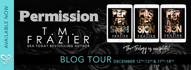 Blog Tour with Permission #3rd part of Perversion Trilogy by T.M. Frazier