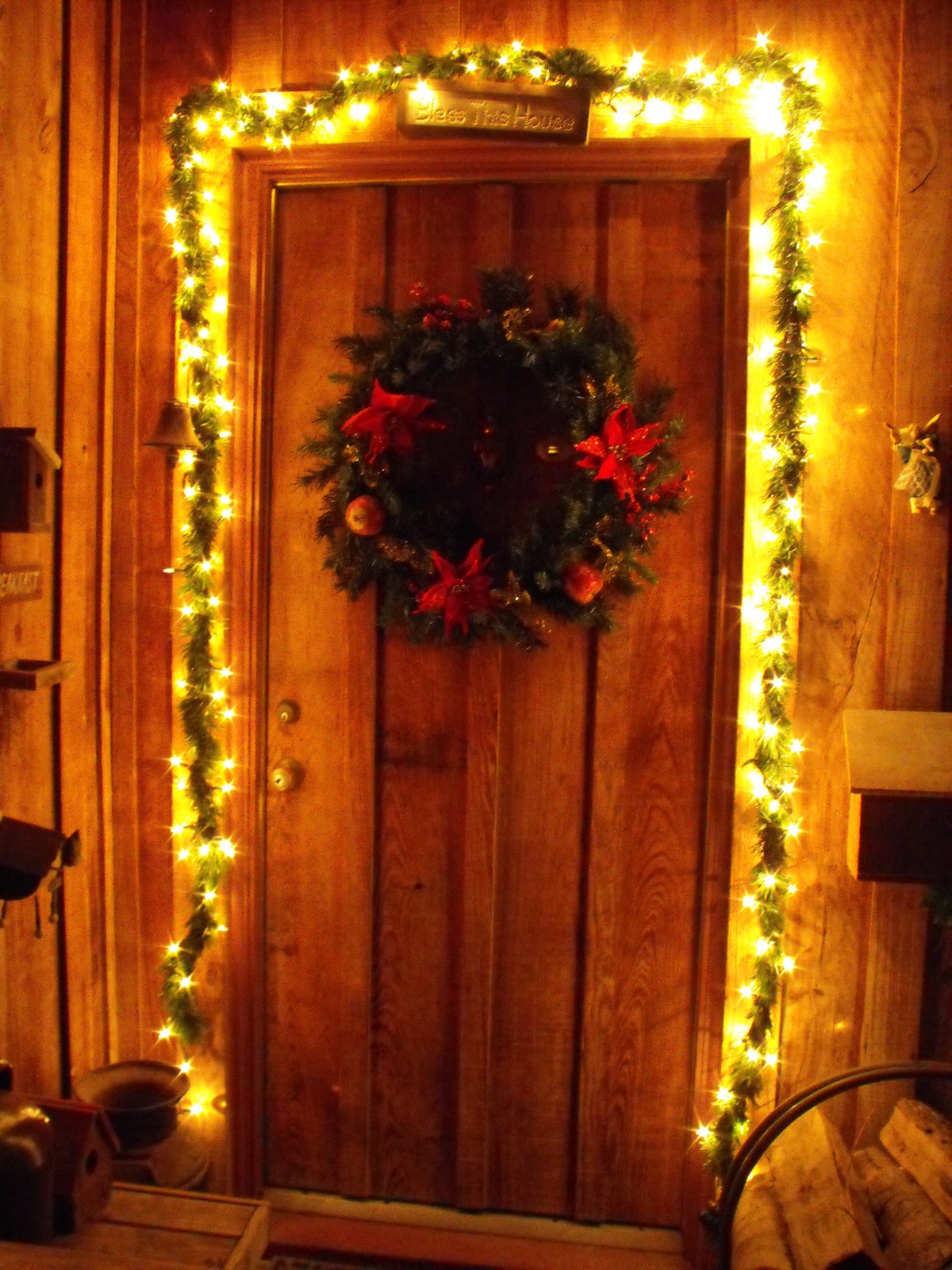 Marian's Hunting Stories, etc., etc., etc... Our Christmas Lights!