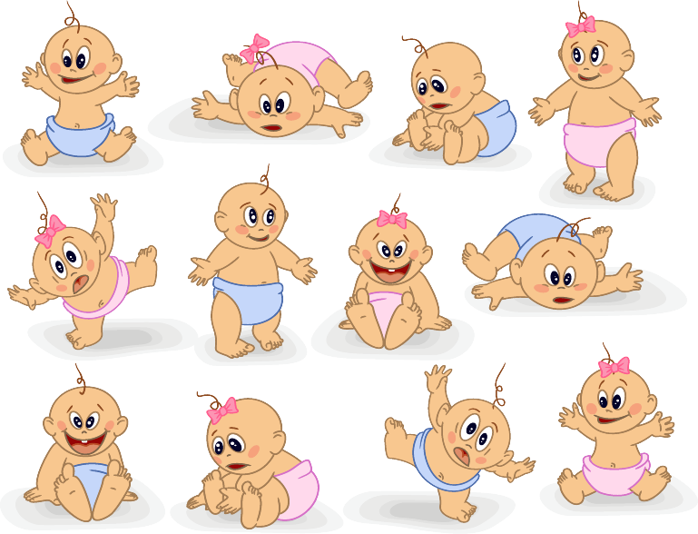clipart of a newborn baby - photo #15