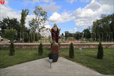 Костел святого Михаила Архангела. Статуя Христа