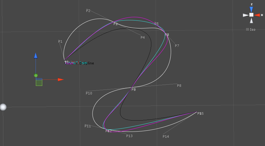 Verv: Unity - 自己的三次曲線(Cubic Curve)自己畫 - Bézier Curve, Hermite Curve...
