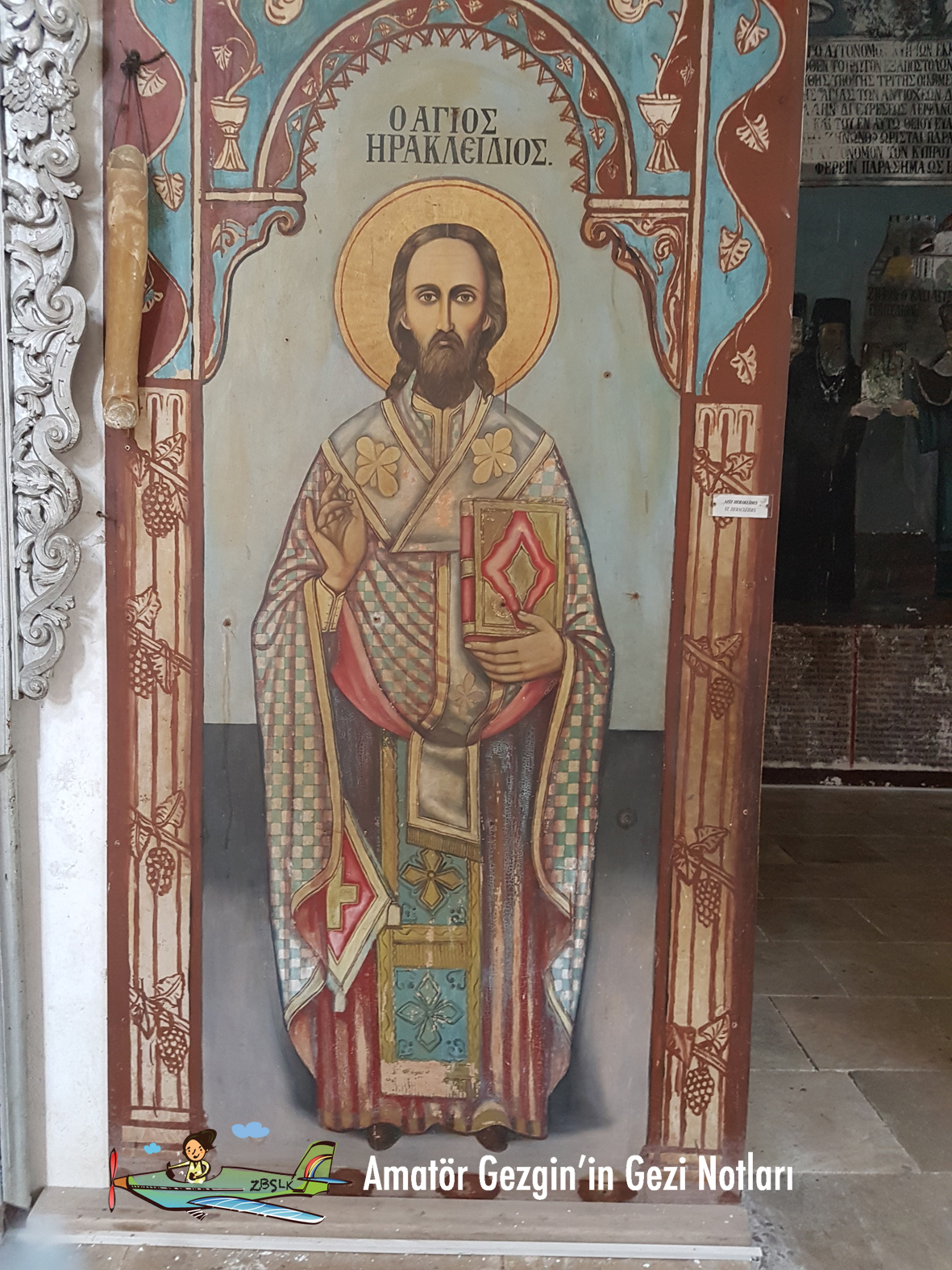 Amatör Gezgin'in gezi notları... St. Barnabas Manastırı ve İkon Müzesi