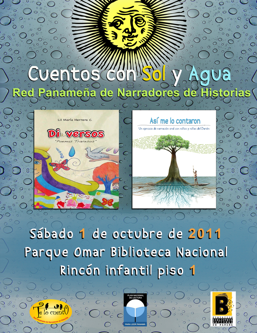 Literatura panameña hoy: CUENTOS CON SOL Y AGUA EN LA BIBLIOTECA ...