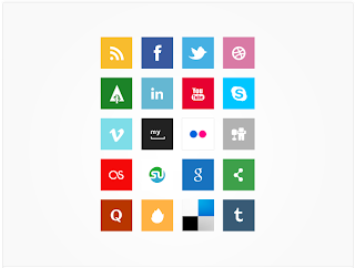 30 Free Social Media Icons Set