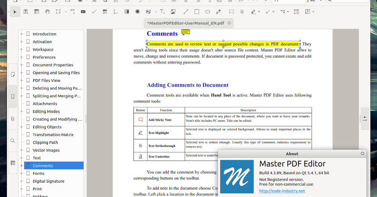 Download Master PDF Editor 4 For Linux (Free To Use Version) - Linux Uprising Blog