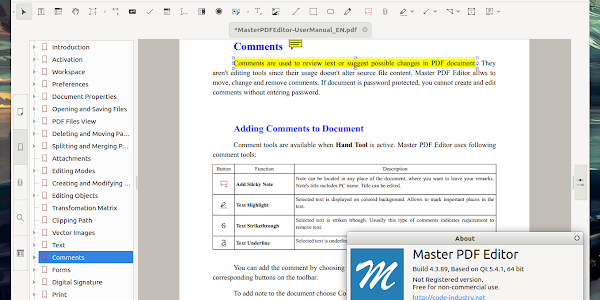 Download Master PDF Editor 4 For Linux (Free To Use Version)