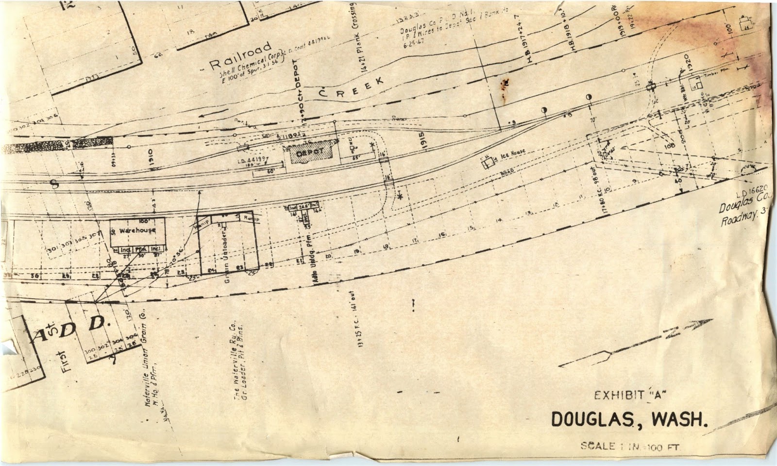 Big Bend Railroad History Waterville Railway Reassigning Leased Property