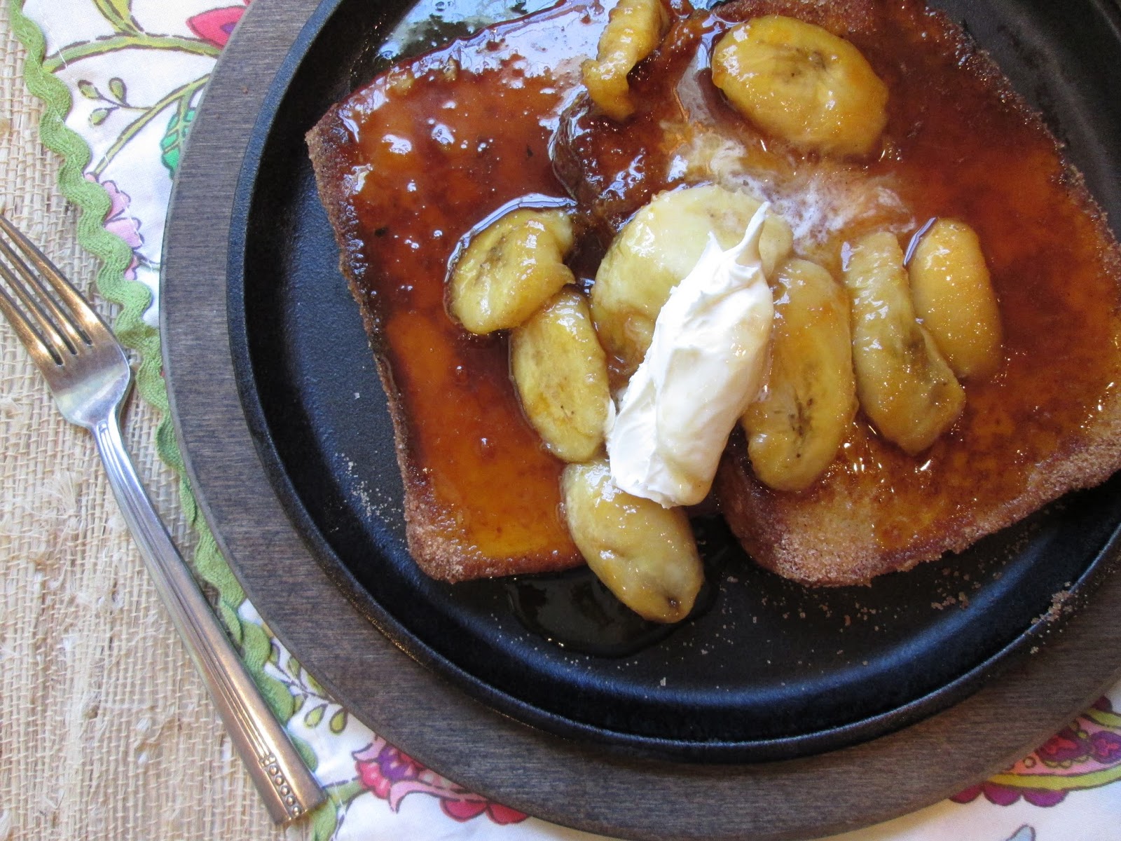 Stirring the Pot Cinnamon French Toast with Caramelized Bananas and