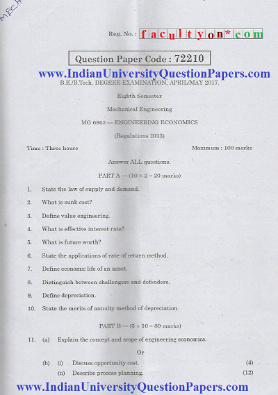Role of engineering economics in decision making image