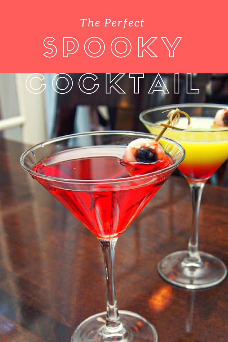 Easy Halloween Craft Cocktail from UNC's Haunted Carolina Inn Spooky