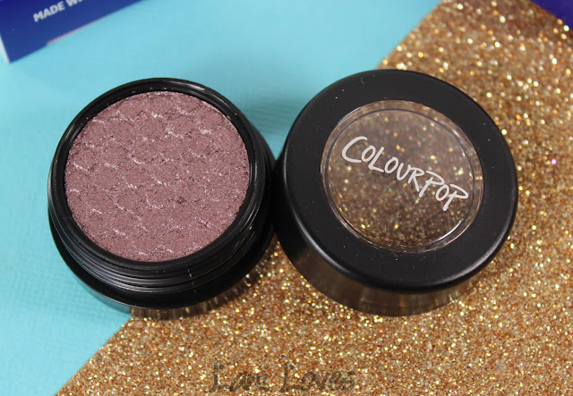 ColourPop Super Shock Shadow - Tinsel Swatches & Review