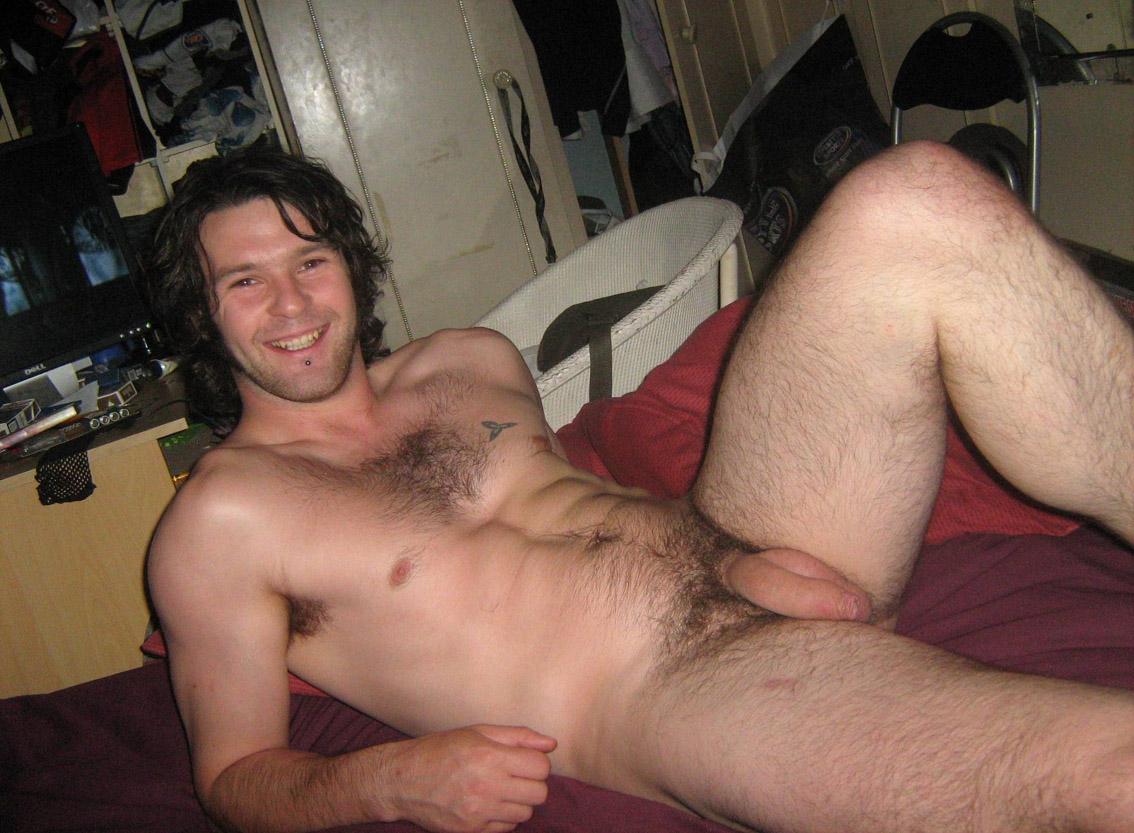 Hairy nude dudes