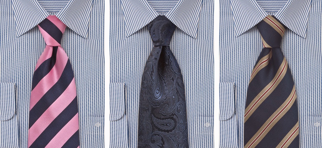 Coordinar cero Administración Rachel´s Fashion Room: Reglas para combinar camisa y corbata