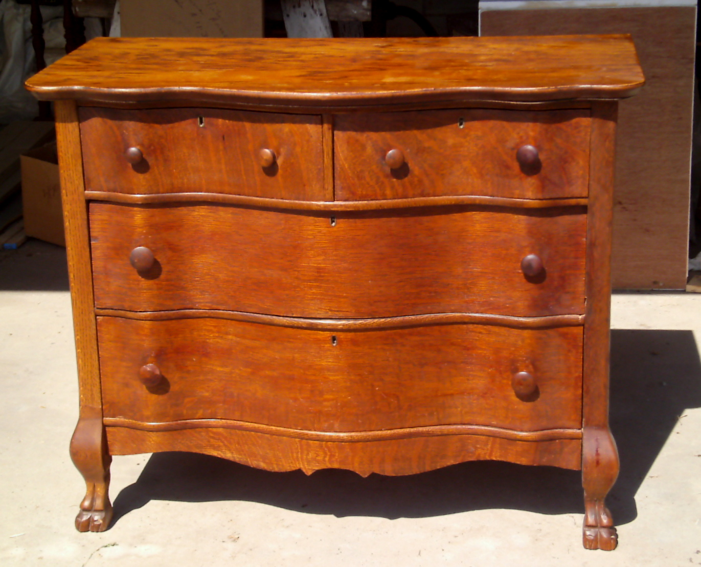 Full Circle Creations Serpentine dresser...