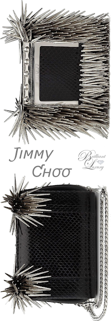 ♦Jimmy Choo Ava evening clutch bag #jimmychoo #bags #brilliantluxury