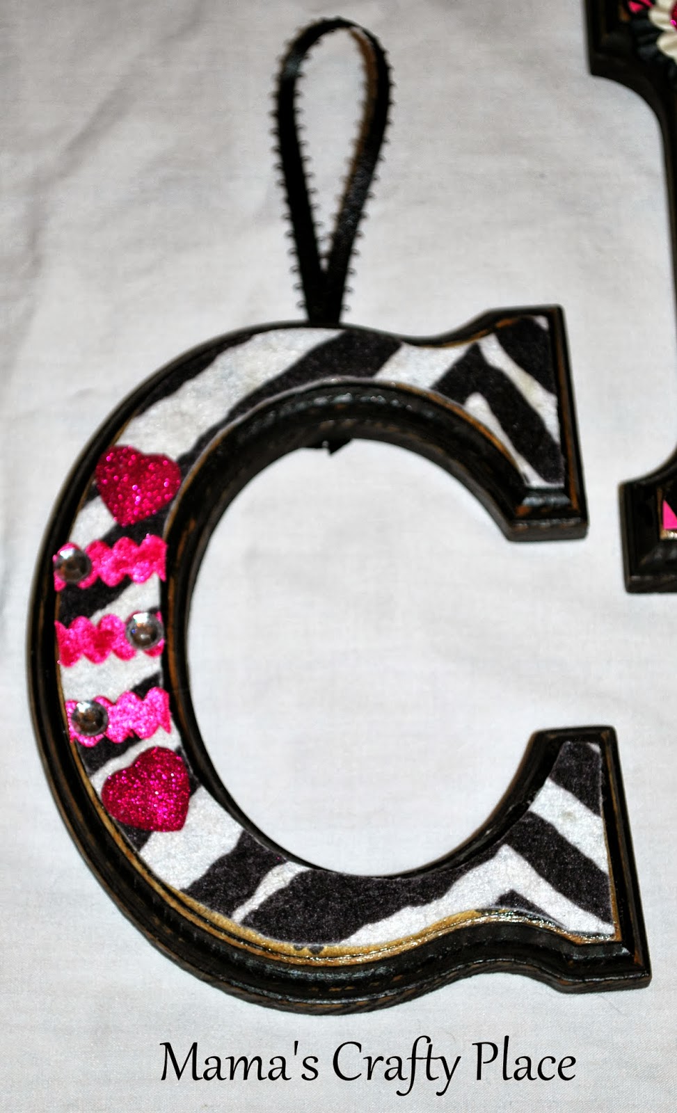 Mama's Crafts: Decorated Wood Letters&hellip;.